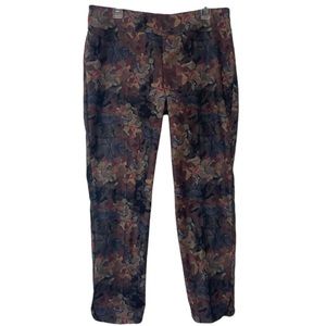 Soft Surroundings fall floral abstract leggings jeggings. Size large